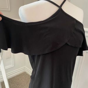 Express Off the shoulder halter top